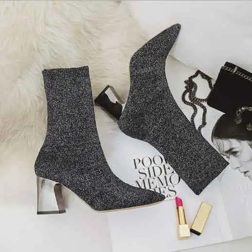 

Belbello Fashion high heel boots hot sale women shoes warm comfortable villi shoes