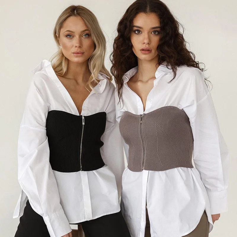 Женские шикарные трикотажные топы в рубчик однотонные без рукавов бретелек