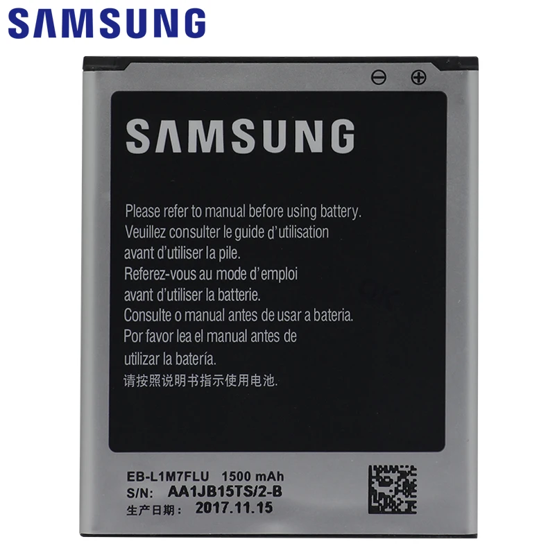 Samsung EB-L1M7FLU телефон Батарея 1500 мА-ч для samsung Galaxy S3 мини S3Mini GT-I8190 I8190 I8190N GT-i8200 i8200