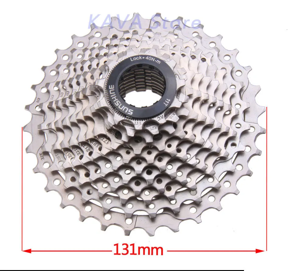 SUNSHINE 11S 11-32T Free Wheels Road Bicycle Flywheel Steel 11 Speed Cassette Sprocket 11-32T Compatible for Parts R9100 R8000