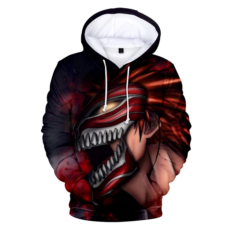 

Hot Anime Bleach 3D Hoodies Men/Women Fashion Casual Sweatshirts Harajuku Long Sleeve Bleach Sweatshirt Pullovers Clothes