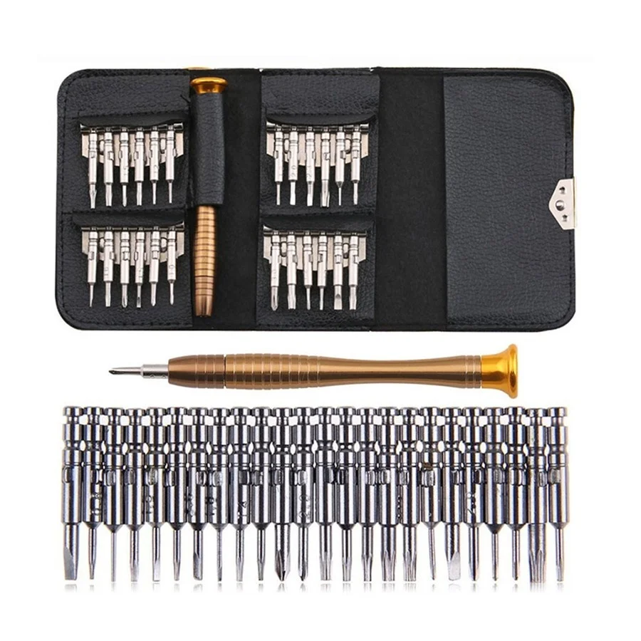 Набор прецизионных мини-отверток Torx 25 в 1 Ремонтный инструмент Магнитная