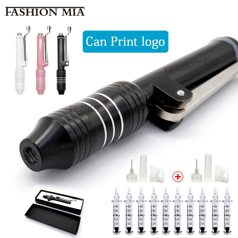 Черно белая ручка с гиалуроновой кислотой 0 3 мл инъекционный пистолет месо для