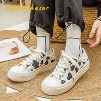 sneakers for women cartoon print shoes canvas sneakers womens designer lace up zapatos spring espadrilles flat shoes women