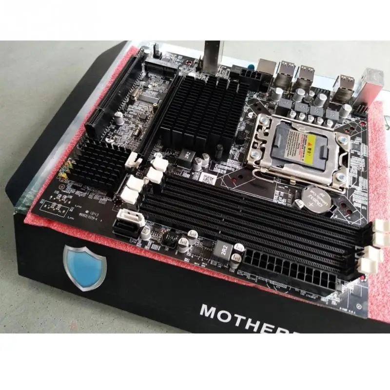 Intel X58 ICH10 разъем LGA 1366 материнская плата mикро ATX 32 GB 4 DDR3 1066 1333 1600 ECC REG сервер для