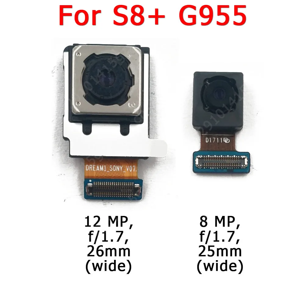 Оригинальная фронтальная и задняя камера для Samsung Galaxy S8 Plus G950 G955 основной