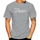 VOTE CROWLEY Мужская футболка Сверхъестественное винчестер братья Кастиэль дизайн NEWCool Повседневная Harajuku Мужская Унисекс Новая мода