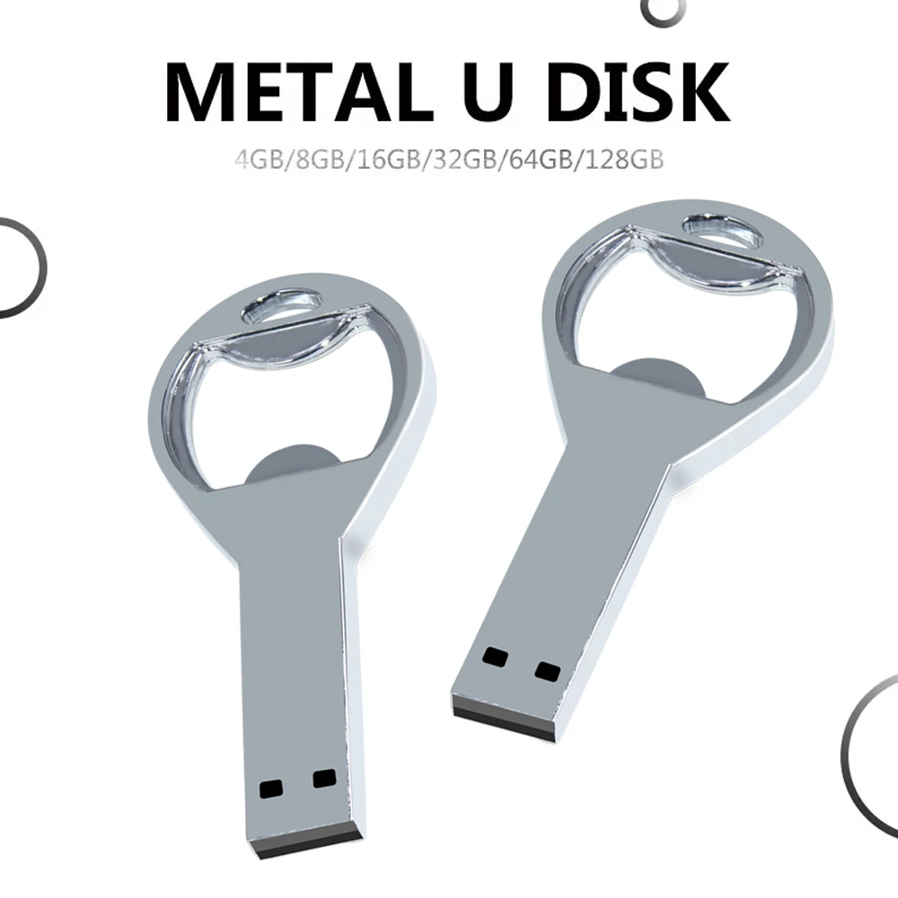 

Металлический флеш-накопитель USB 2,0, 128 ГБ, 64 ГБ, 32 ГБ, 16 ГБ, 8 ГБ, 4 Гб