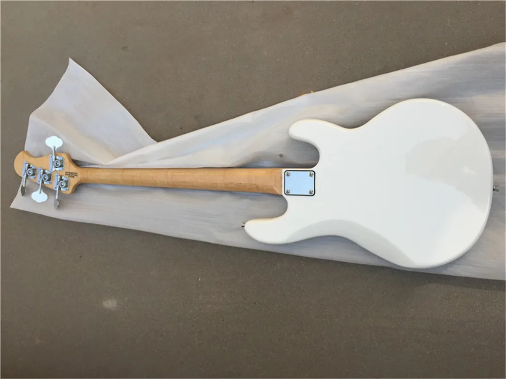 Китайский заводской товар 4-струнная белая сабля бас-гитара бесплатная доставка |