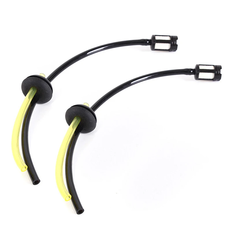 

2PCS Universal Fuel Hose Pipe With Fuel Filter For Most Trimmer Part Fuel Pipe Fittings Fuel Pipe Mower Fuel Pipe