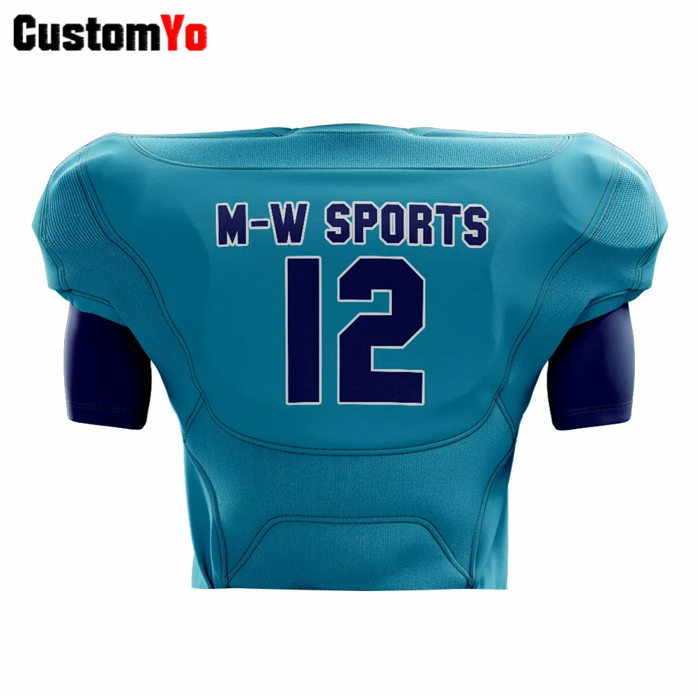 Молодежный и взрослый размер синий футебол американо мужчин Американский футбол