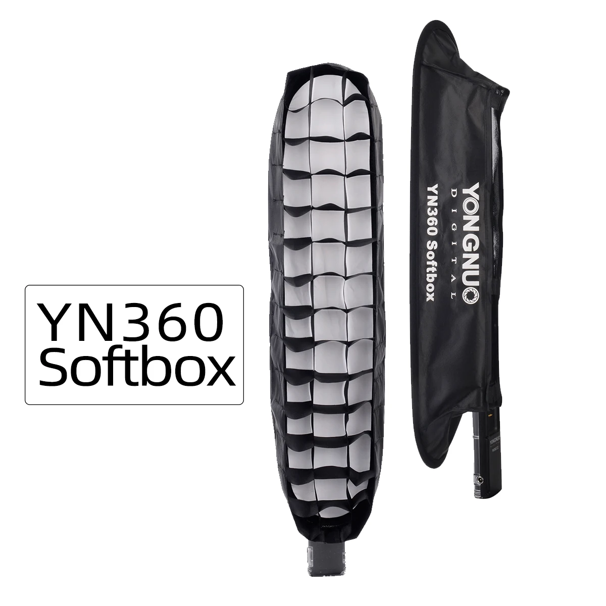 Yongnuo LED Fill Light Soft Box Rectangle Honeycomb Grid Softbox for YN360 YN360S YN360III Pro | Электроника