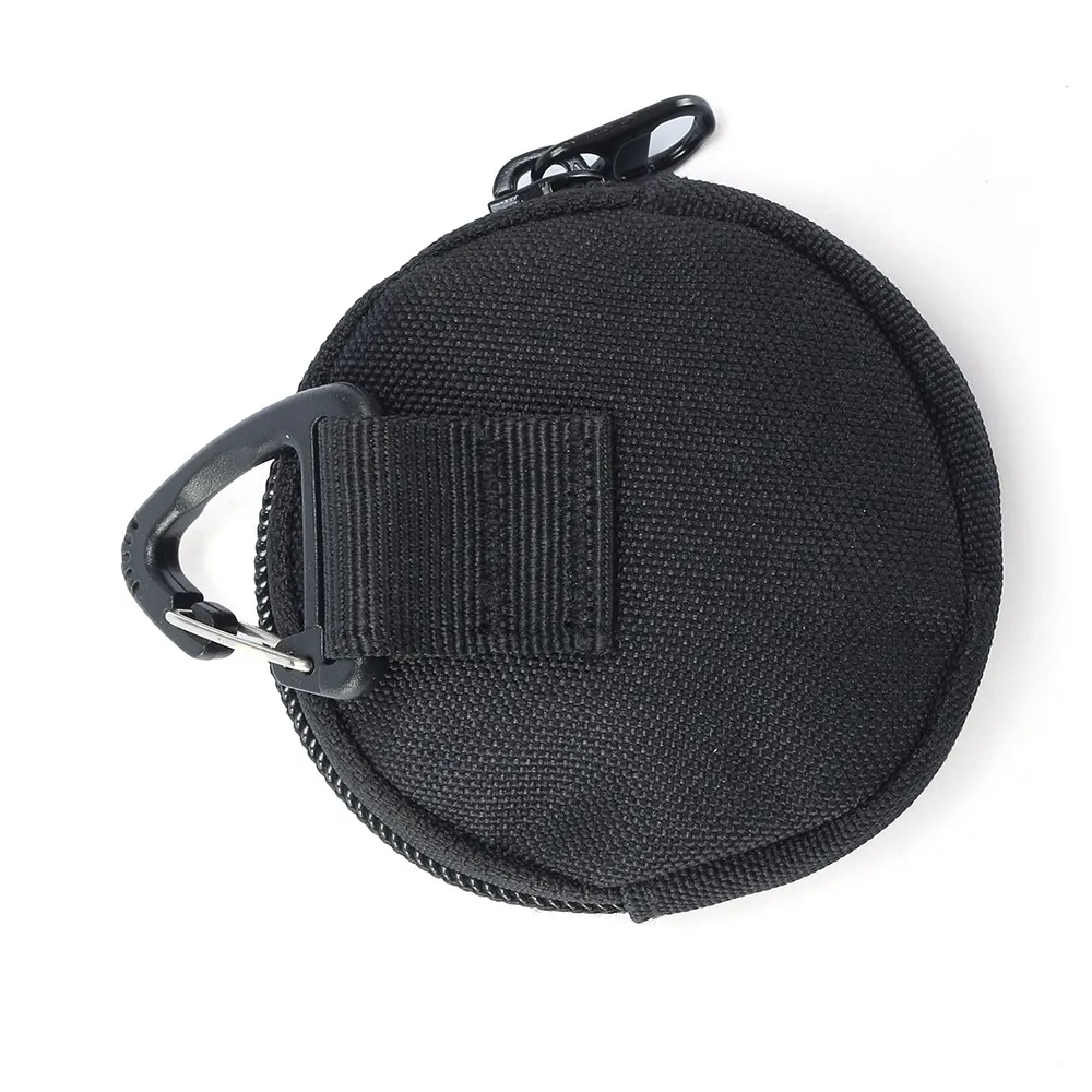 2-Black 1000D охотничий EDC пакет тактический Molle Функциональная сумка практичная монета кошелек военный ключ наушники чехол Кемпинг Туризм - Цвет: 2-Black