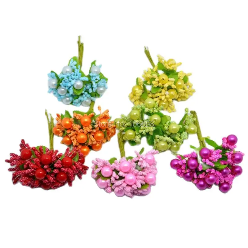 

Тычинка из пенопласта, искусственный цветок ручной работы, венок «сделай сам», Подарочная коробка, искусственный букет, 10 шт.