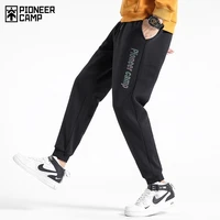 pioneer camp winter pants men 100 cotton warm causal streetwear black blue mens joggers sweatpants azk05031032h