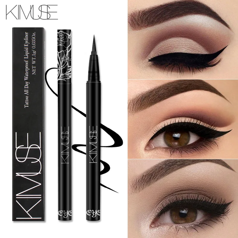 Kimuse Miao Color Douyin Стиль Знаменитостей жидкая подводка для глаз Водостойкая Подводка