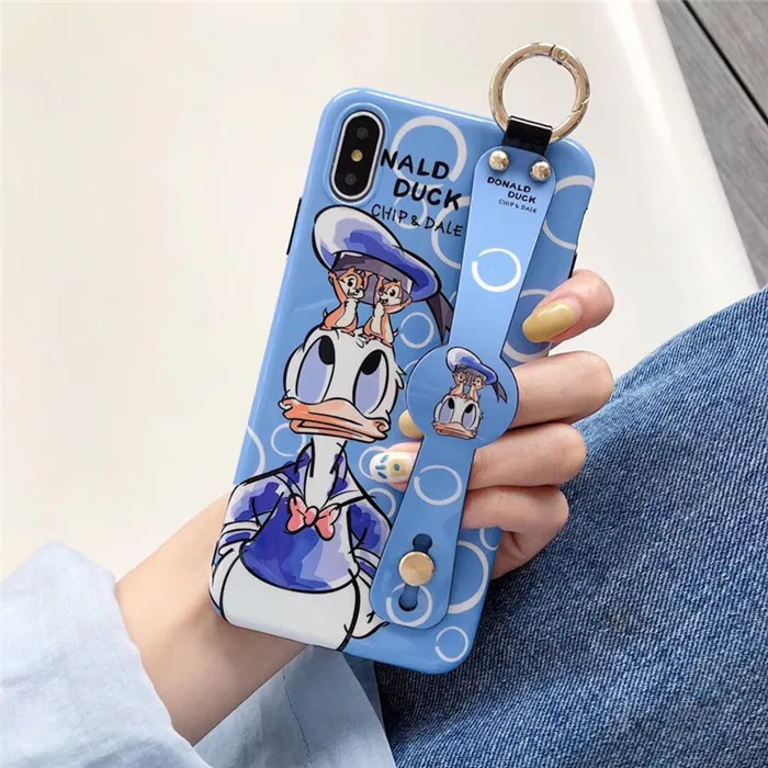 Ourdeals Модный чехол для телефона с летающим слоном для iphone XS MAX 6 6s 7 8plus XR X фиолетовый милый кронштейн с животным ремешком - Цвет: Зеленый