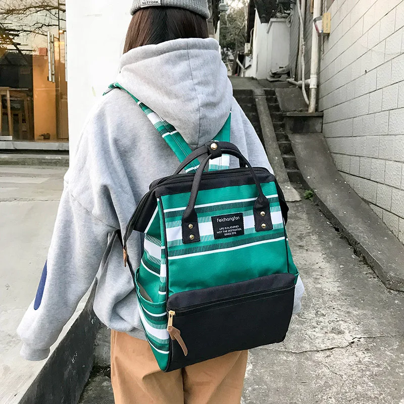 

Backpack Waterproof Oxford Women's Backpack Student School Bag Large Capacity Mummy Backpack sh110006
