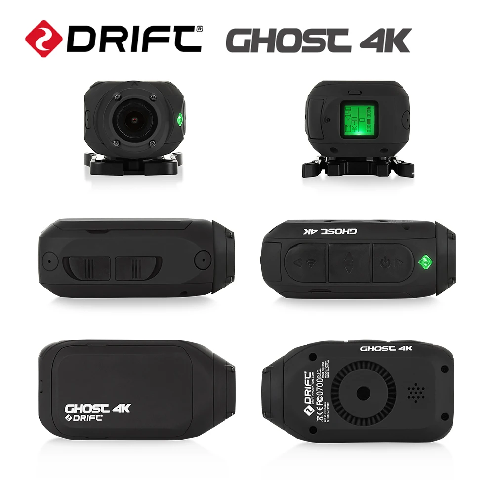Drift Ghost 4K Экшн-камера на открытом воздухе мини-Спортивная камера мотоцикл для горного велосипеда потоковая камера для шлема с WiFi Bluetooth пультом дистанционного управления