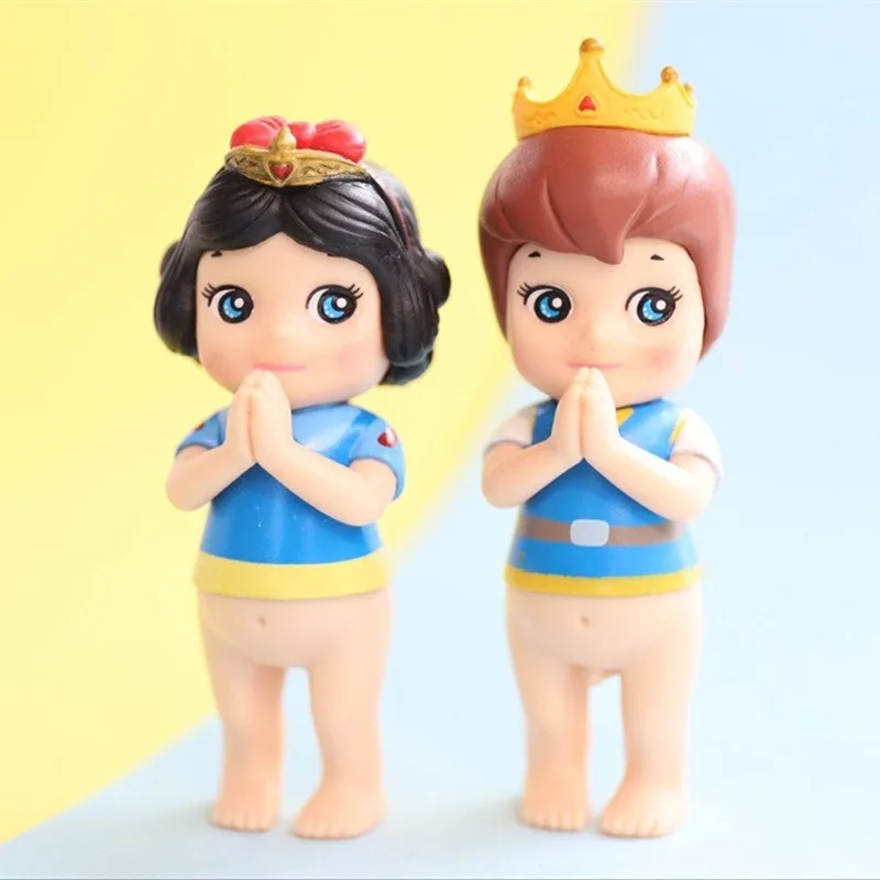 Глухая коробка фигурка коллекции Sonny My Angel Baby Doll King Princess Queen Снежная Белая роза
