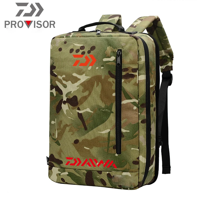 

Мужской водонепроницаемый камуфляжный рюкзак Daiwa, сумка для путешествий и рыбалки, для компьютера, 2020
