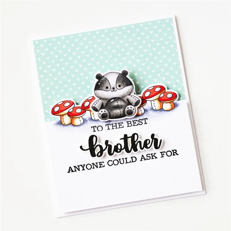 YaMinSanNiO резка животных милая лиса Металл DIY декоративное рельефное тиснение для