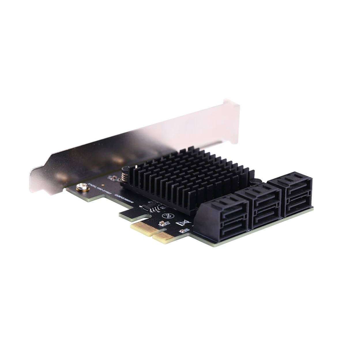 ЧИА Майнинг PCIe gen3 x1 до 6 портов 6G SATA III 3 0 контроллер Расширительная карта без Raid