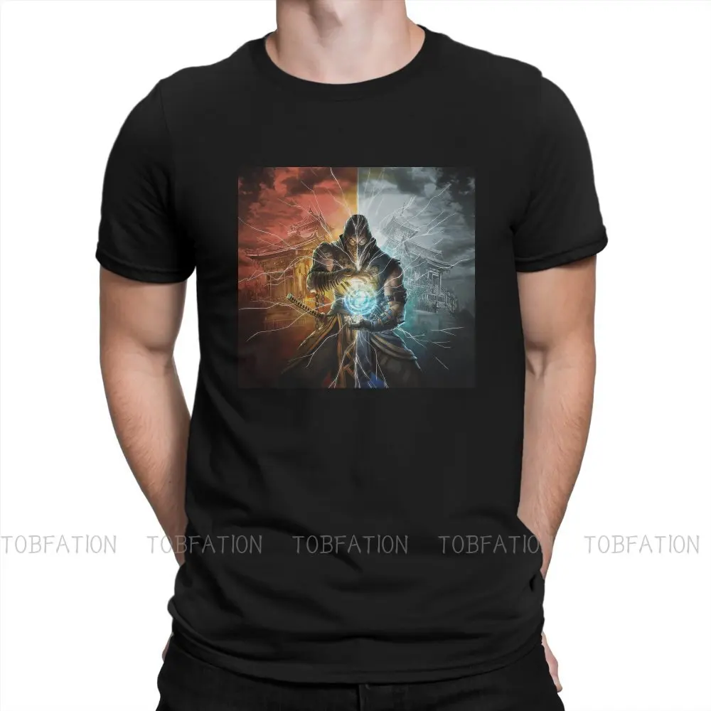

Two Worlds Round Collar TShirt Mortal Kombat FTG Game Fabric Classic T Shirt Men Clothes New Design Plus Size Hot Sale