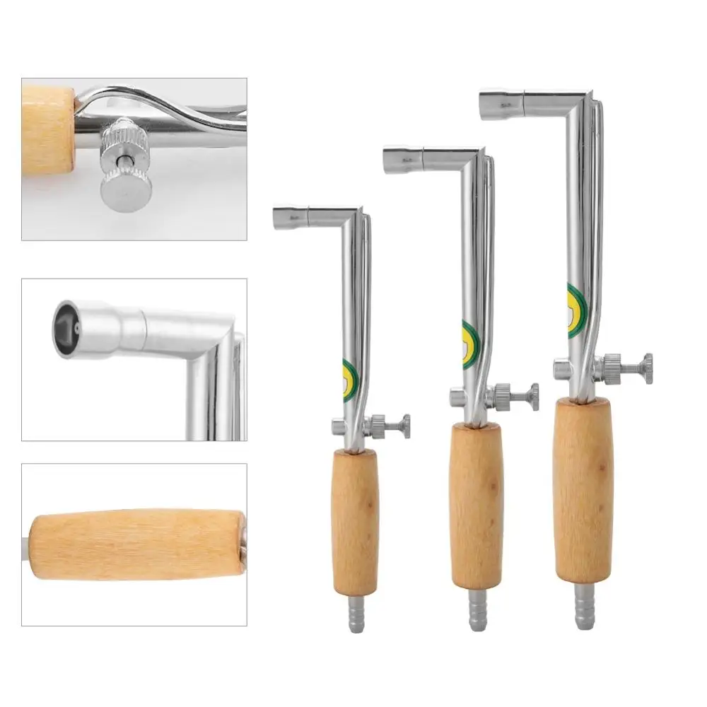 3 размера Нержавеющая сталь пламени газовый сварочный фонарь бреющая головка