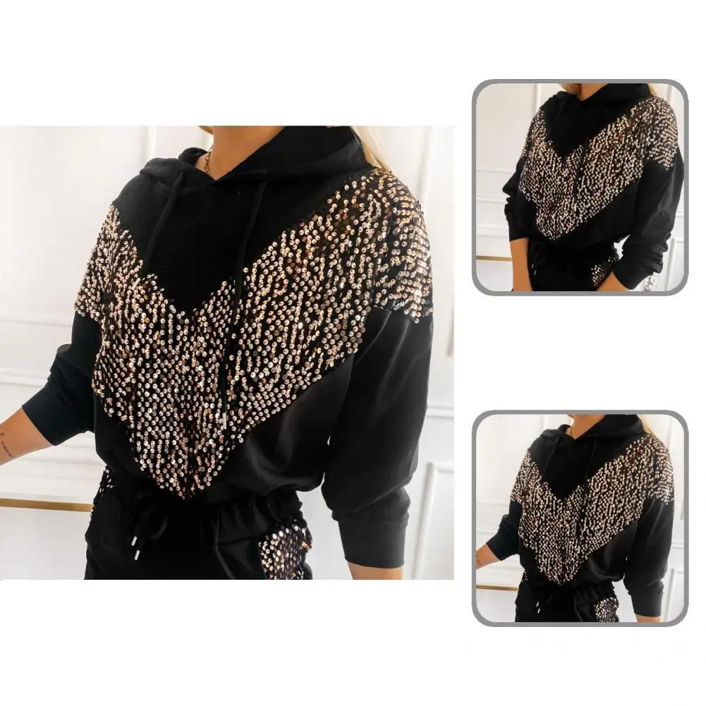 

Простой стильный элегантный худи с геометрическим рисунком, Женский свитшот, подходит Вечерние