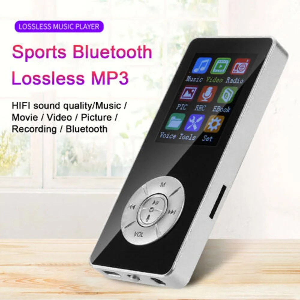 MP3 MP4 плеер с Bluetooth спикер медиа FM радио рекордер HIFI Спорт Музыка динамик + наушники