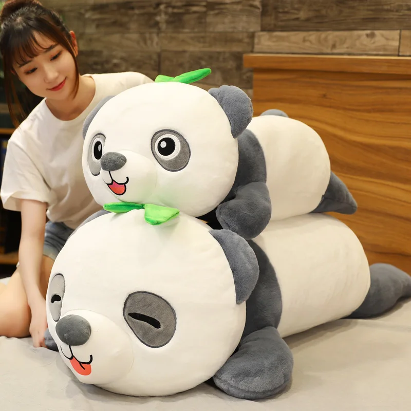 

Cute Baby Big Giant Panda Bear Plush Stuffed Animal Doll Animals Toy Pillow Cartoon Kawaii Dolls Girls Lover Gifts WJ151