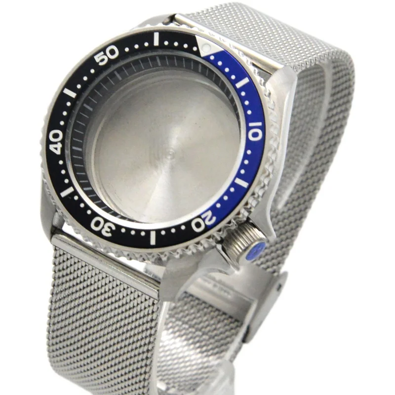 

For Seiko movement NH35A case NH36A watch case 316L stainless steel case 4R36A Seiko accessories