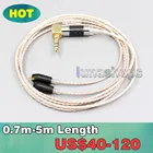 Hi-Res коричневый XLR 3,5 мм 2,5 мм 4,4 мм кабель для наушников для Etymotic ER4B ER4PT ER4S ER6I ER4 2pin LN006887
