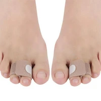 fabric toe finger straightener hammer toe hallux valgus corrector bandage toe separator splint wrap foot stretcher care tool