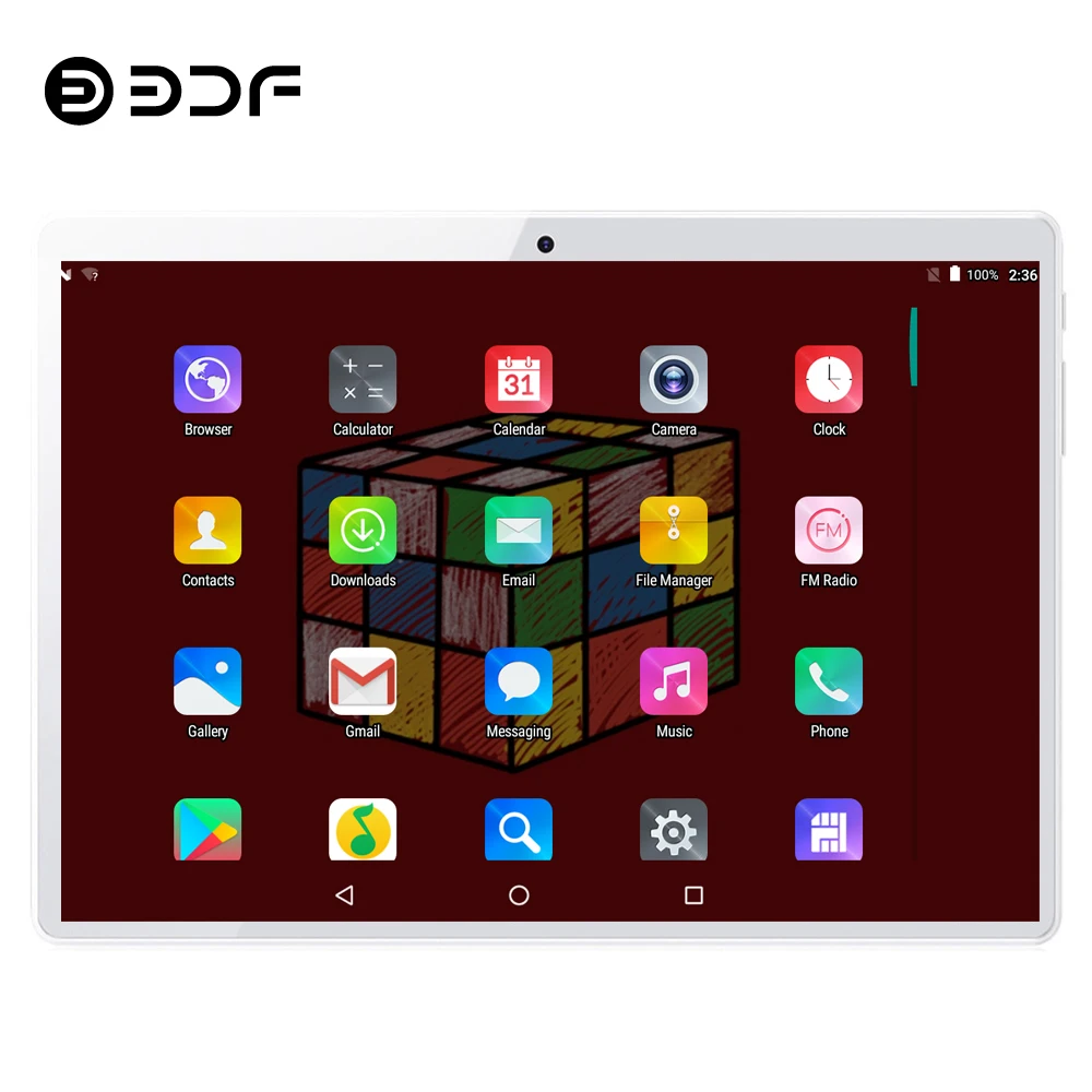BDF 10 дюймов планшеты ПК Android 7,0 4 ГБ/64 Гб планшет Восьмиядерный 1280*800 ips Tab Android планшет 4G LTE телефон ноутбук планшет 10 10,1
