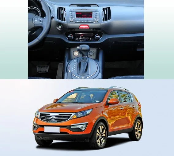 Автомобильный комплект для Kia Sportage 2009 2010 2011 2012 2013 2014|dash kit|car fasciadash fascia |