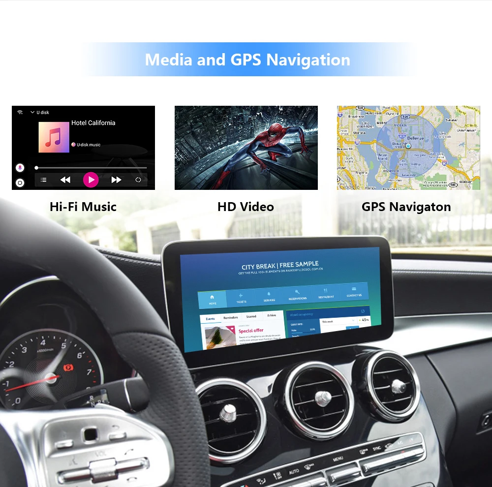 

Wireless CarPlay AI Box 4+32G with Android 9.0 support Mirror link android auto Car Android Multimedia TV box Plug and Play