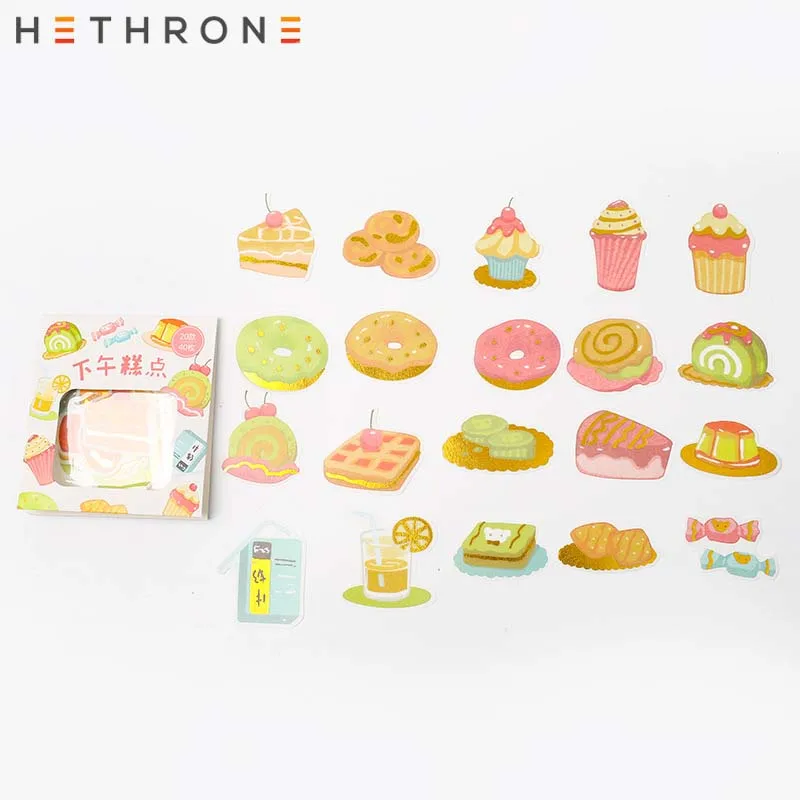 Наклейка hetron 40 шт./коркор. с рисунком милой маленькой девочки и улыбкой наклейка