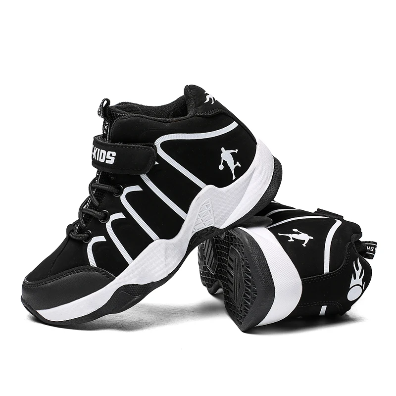 2020 новая стильная детская Баскетбольная обувь для мальчиков и девочек уличная