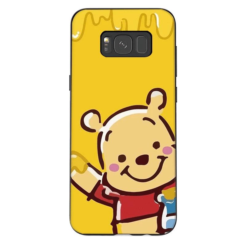 B8 Мобильный чехол для телефона из термополиуретана для samsung Примечание 10 8 9 S6 S7 край S8 S9 S10 S10E плюс M10 M20 M30 M40 крышка "Винни-Пух" - Цвет: B8