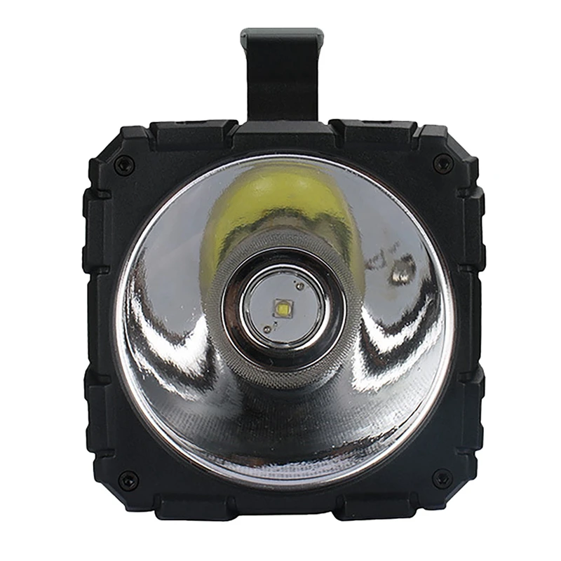 구매 슈퍼 브라이트 LED 방수 충전식 더블 헤드 서치라이트 XHP70, 휴대용 손전등, 작업 조명, 플러드라이트, 60W