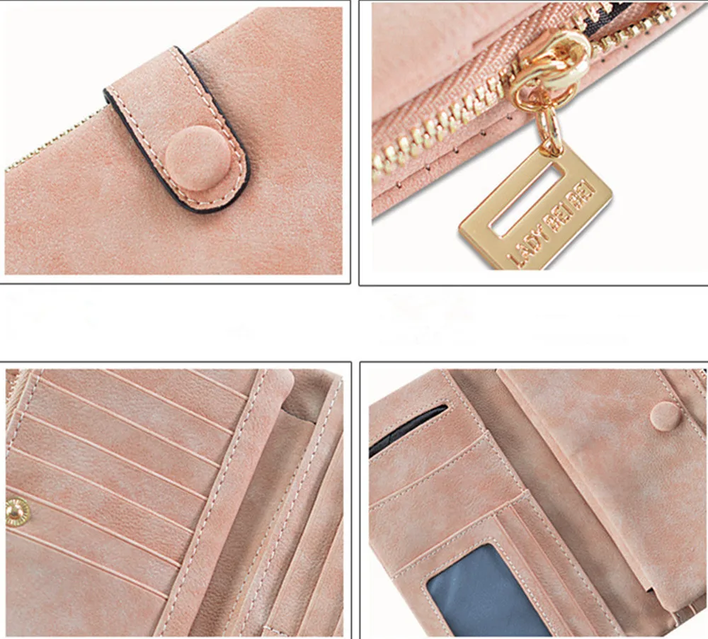 Кошелек женский с ремешком на запястье молнии | Багаж и сумки