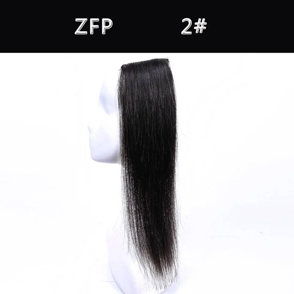 SalonChat, 8 дюймов, 12 дюймов, 16 дюймов, Remy, на заколках, 1 штука, 2 клипсы, человеческие волосы для наращивания, 50 г, на заколках, волосы на заколках, натуральный цвет, коричневый цвет - Цвет: #2