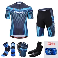 quick dry pro cycling jersey set summer mountain bike sports wear bicycle clothing mtb riding suit maillot ciclismo short sleeve