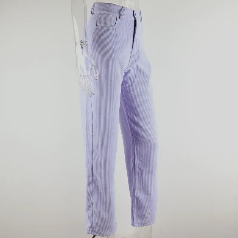 

Women's Pants For Women E-Girl Y2k Aesthetic Harajuku Casual Style Trousers Streetwear High Waisted Straight Winter Adults 2021