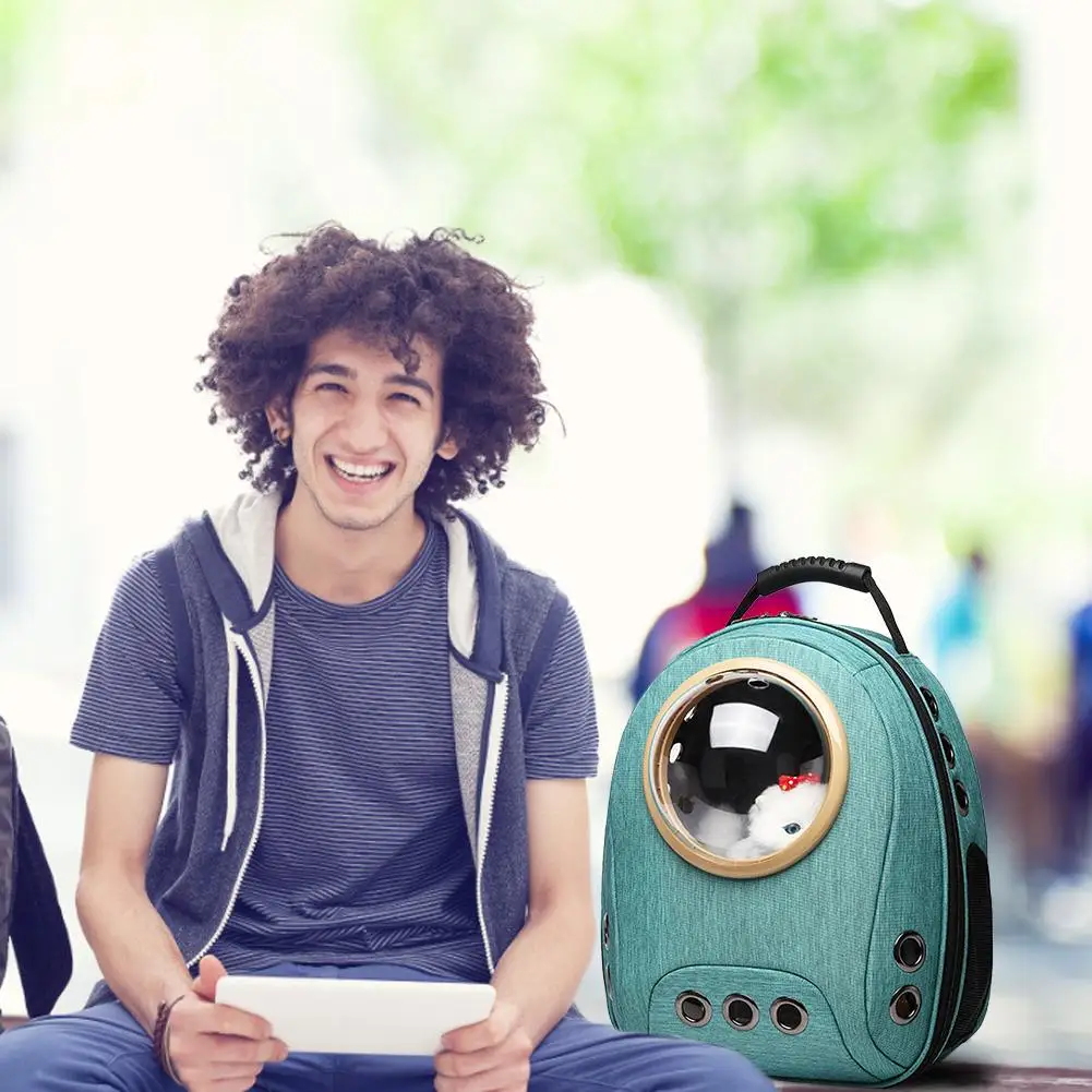 Воздухопроницаемый рюкзак для домашних животных сумка переноски путешествий