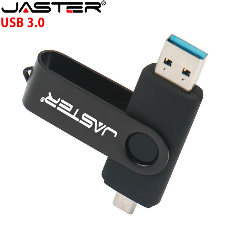Металлический OTG USB флеш накопитель JASTER 4 ГБ 8 16 32 64 ГБ|USB флэш-накопители| |