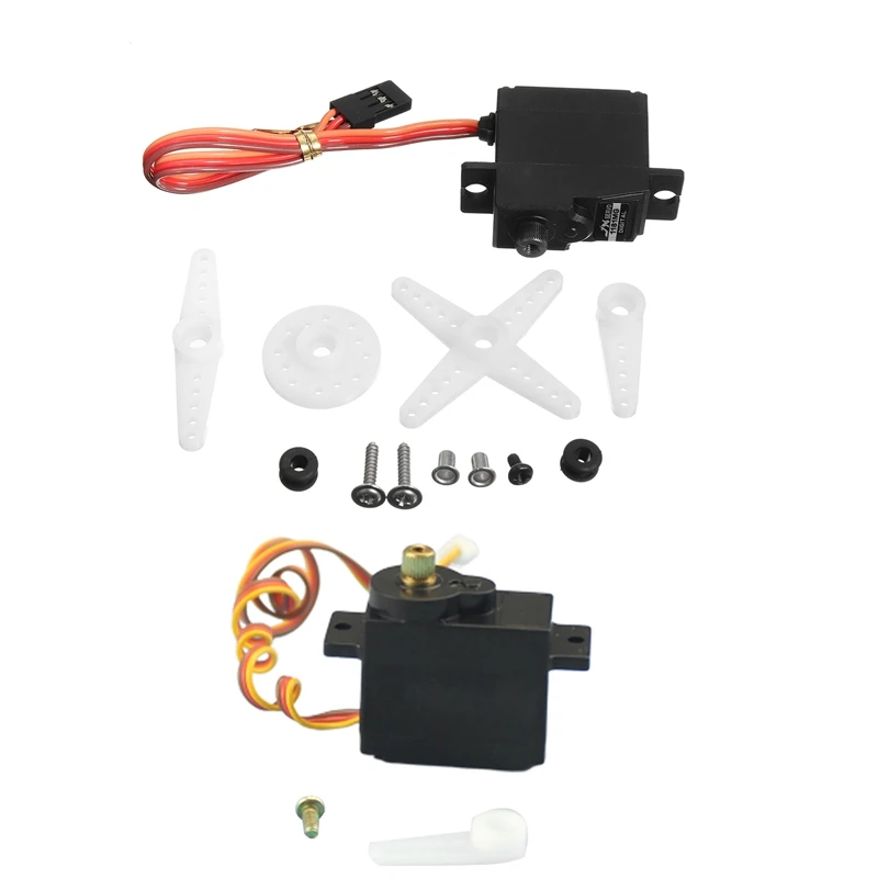 Сервопривод металлический для Wpl Rc Car B1/16/24 C14/24 и Wltoys XK X450|Детали аксессуары| |