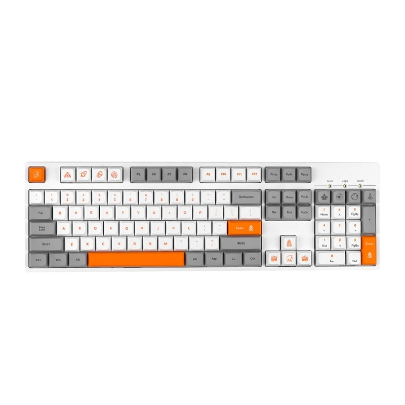 

Пользовательские колпачки клавиш подходят для cherry MX набор ключей XDA GK61 64 84 96 макет